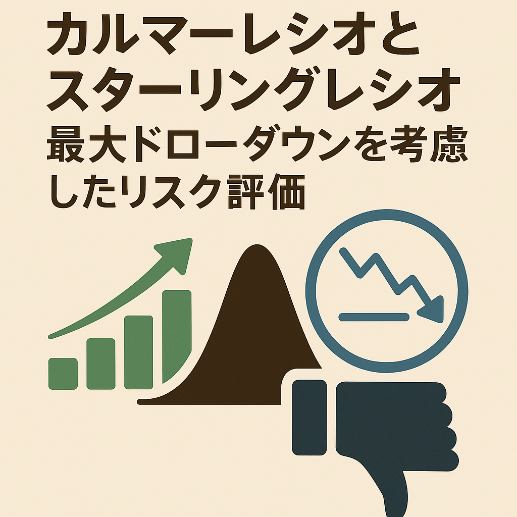 カルマーレシオとスターリングレシオ：最大ドローダウンを考慮したリスク評価